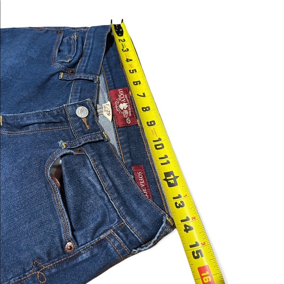 Lucky Brand boot cut Jean with raw hem women’s size 8 - Picture 3 of 9